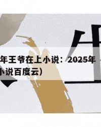 2025年王爷在上小说：2025年（王爷在上小说百度云）