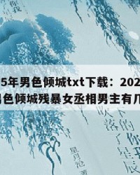 2025年男色倾城txt下载：2025年（男色倾城残暴女丞相男主有几个）