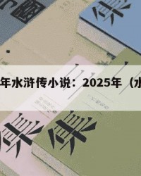 2025年水浒传小说：2025年（水浒传小说）