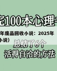2025年废品回收小说：2025年（收废品类小说）