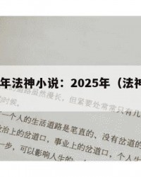 2025年法神小说：2025年（法神小说下载）