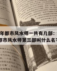 2025年都市风水师一共有几部：2025年（都市风水师第三部叫什么名字）