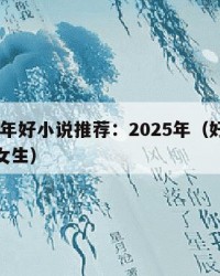2025年好小说推荐：2025年（好小说推荐女生）