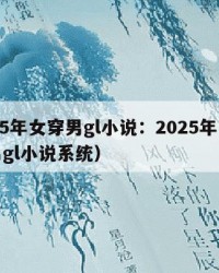 2025年女穿男gl小说：2025年（女穿男gl小说系统）