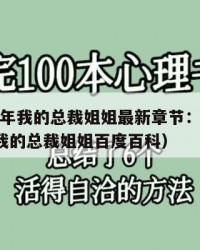 2025年我的总裁姐姐最新章节：2025年（我的总裁姐姐百度百科）